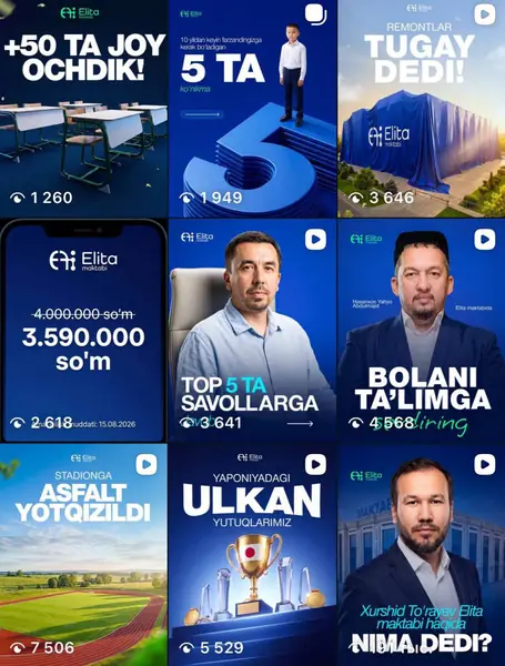 Elita maktabi: Reklama kreativlari